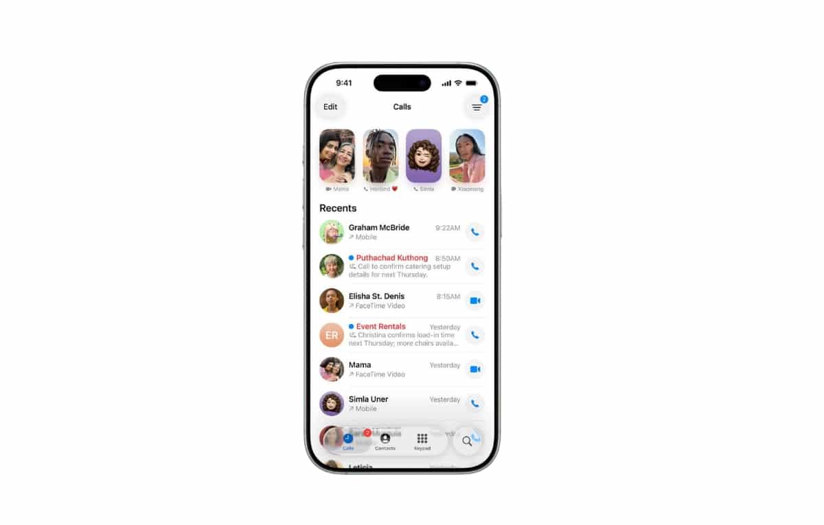 <strong>iOS 26&nbsp;يقدم تحديثًا ثوريًا لتطبيق الهاتف: مزايا ذكية لتحسين الخصوصية وتجربة المستخدم</strong>