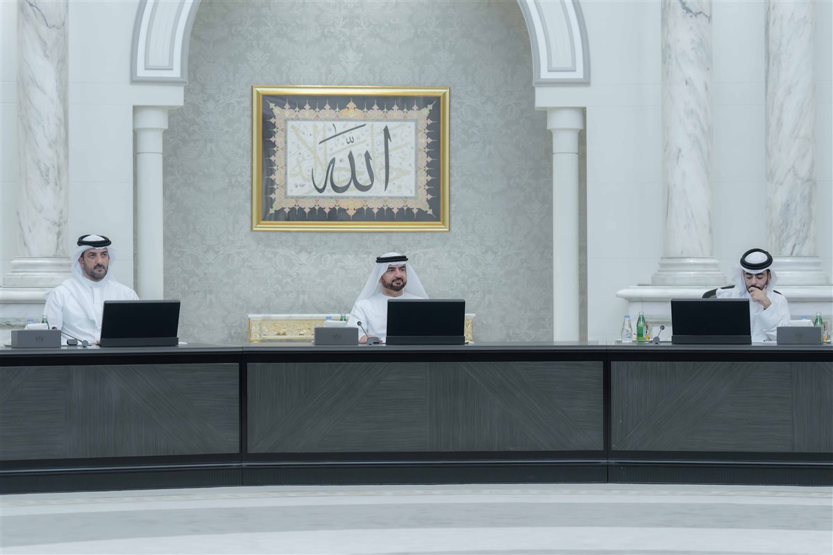 عبدالله بن سالم القاسمي يترأس اجتماع المجلس التنفيذي