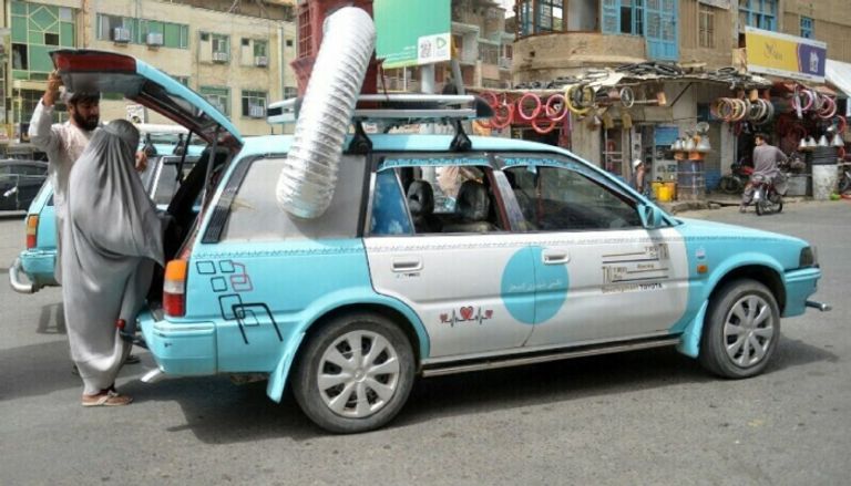 سيارات الأجرة بصناديق تبريد